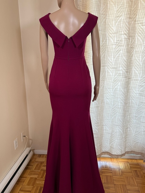 Othr Plum Off-Shoulder Mermaid Maxi Dress - Picture 4 of 4
